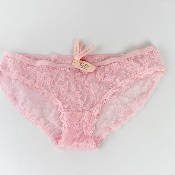 Victoria's Secret Other - NWT 2 pairs Victorias Secret lace bikini briefs  L